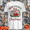 2020 Sucked But Yay Christmas Santa Claus Shirt