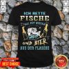 Ich Rette Fische Aus Dem Wasser Und Bier Aus Der Flasche Shirt