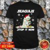 Nice Baby Yoda Santa Hat Seagull Stop It Now Snow Gift Christmas Sweater Shirt - Design By T-shirtbear.com
