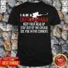 I Am A Defenseman Keep Your Head Up Stay Out Of The Crease See You In The Corners Shirt - Design by Tshirttop