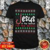 Jesus Is The Reason For The Season Ugly Christmas Shirt - Design by Tshirttop