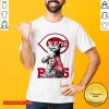 Lovely Tattoo Cat I love Cincinnati Reds Shirt - Design by Tshirttop
