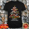 Official Chicken Tree Merry Chickmas Shirt - Design by Tshirttop