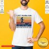 Official I Just Wanna Run And Hang With My Dog Vintage Shirt - Design by Tshirttop