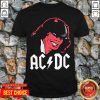 Official Rock Band Red Ac Dc Shirt