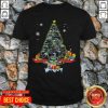 Seattle Seahawks Player Signatures Christmas Tree Shirt - Design by Tshirttop