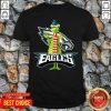 The Grinch Philadelphia Eagles Christmas Shirt - Design by Tshirttop