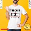 Trucker 2020 The Year When Shit Got Real Quarantined Shirt - Design by Tshirttop