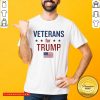 Veterans For Trump American Flag Shirt - Design by Tshirttop