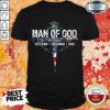 American Man Of God Veteran Husband Dad Shirt